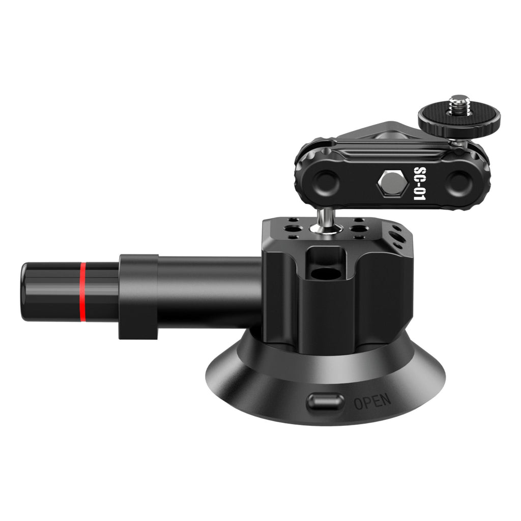 Przyssawka Ulanzi SC-01 z Magic Arm, uchwytem do smartfona i kamer GoPro