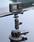 Przyssawka Ulanzi SC-01 z Magic Arm, uchwytem do smartfona i kamer GoPro