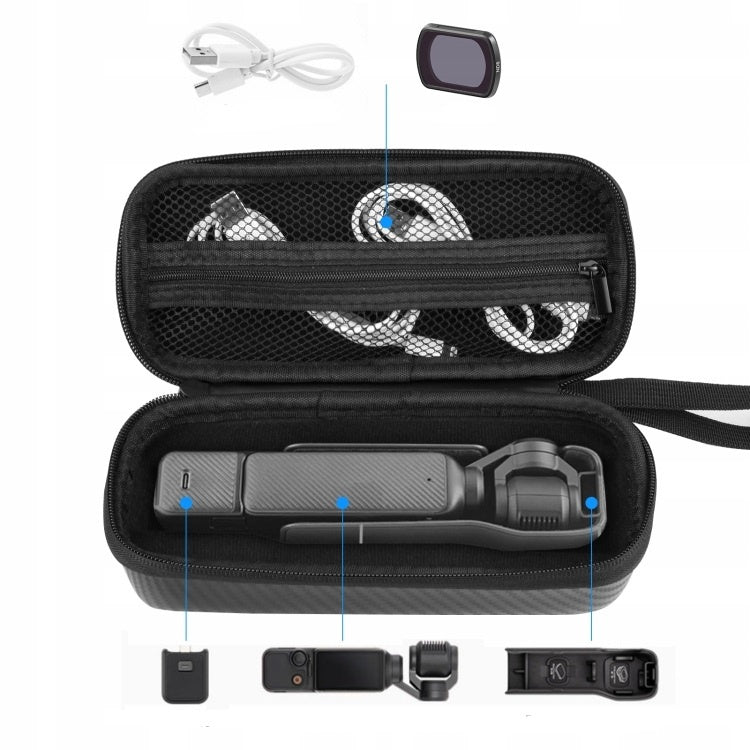 Puluz Pokrowiec Na Kamerę Case Futerał Etui Do Kamery DJI Osmo Pocket 3
