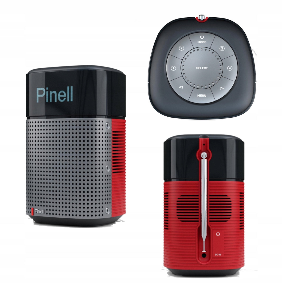 Radio PINELL North 360 DAB/DAB+ BT Wi-Fi idealny dźwięk cyfrowe analogowe