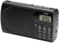 Radio przenośne radioodbiornik radio FM AM na baterie JVC czarne