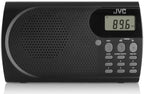 Radio przenośne radioodbiornik radio FM AM na baterie JVC czarne