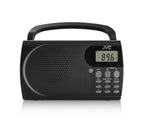 Radio przenośne radioodbiornik radio FM AM na baterie JVC czarne