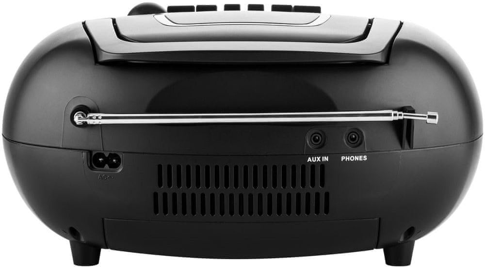 Radioodtwarzacz radio FM boombox JVC cd USB Bluetooth AUX 3W