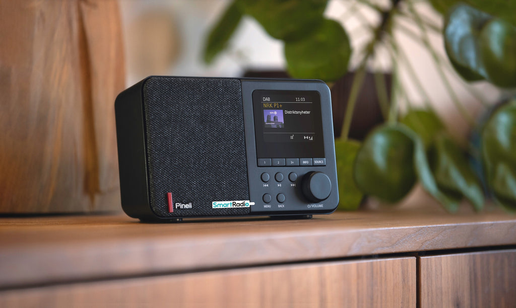 Radio Pinell Supersound 102W przenośne kompaktowe mini DAB+/FM/internetowe