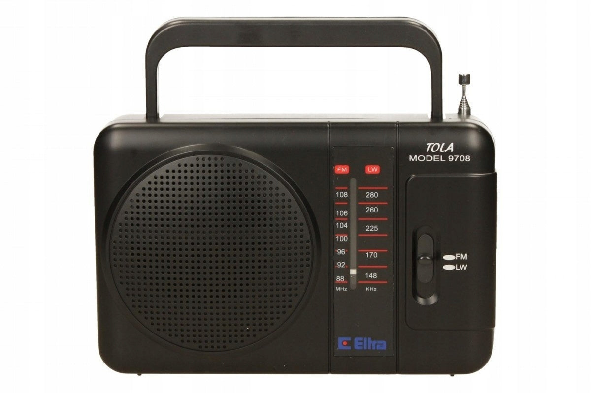 Radio Tola 3 czarny ELTRA