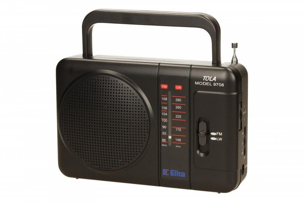 Radio Tola 3 czarny ELTRA