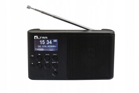 Radio Ula DAB+ FM rds Eltra czarna