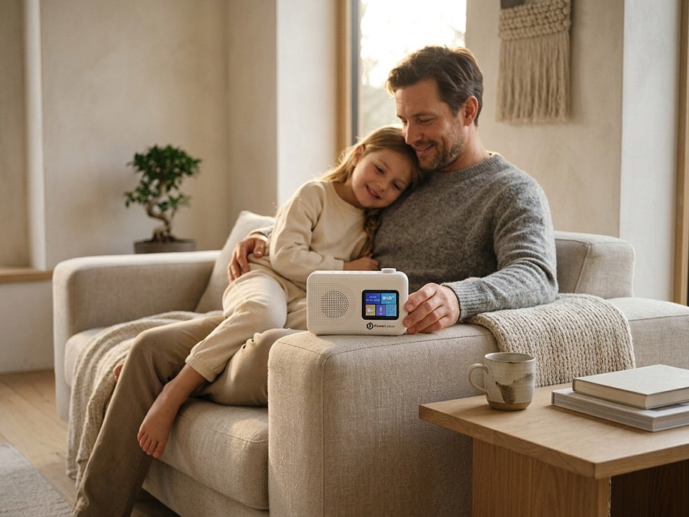 Radio bezprzewodowe przenośne PowerLocus DAB+ FM/AM, Alarm Clock Bluetooth