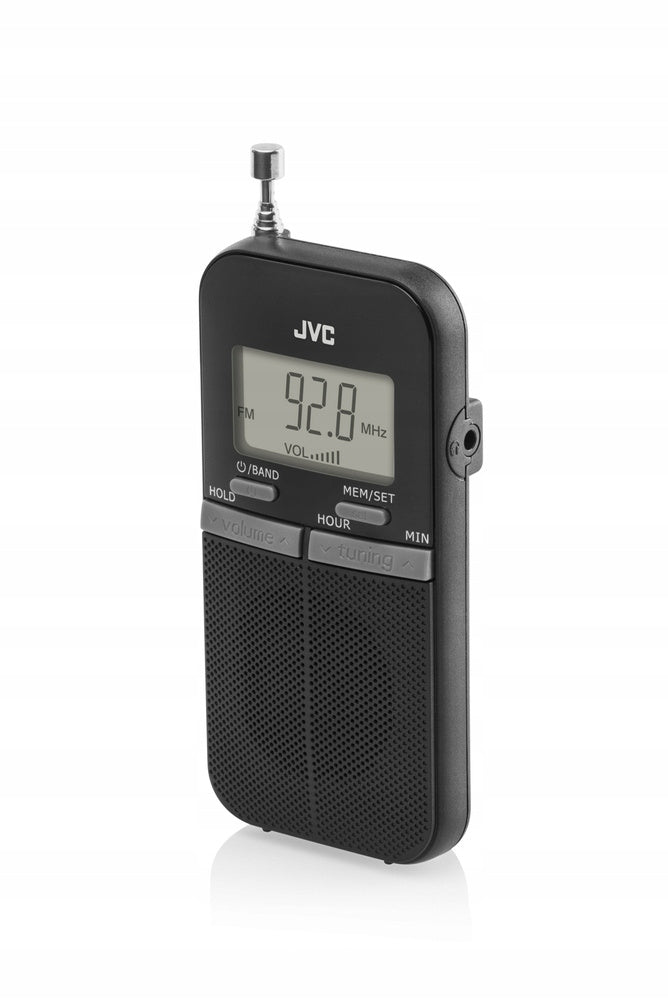 Radio przenośne kieszonkowe analogowe JVC RA-E411B