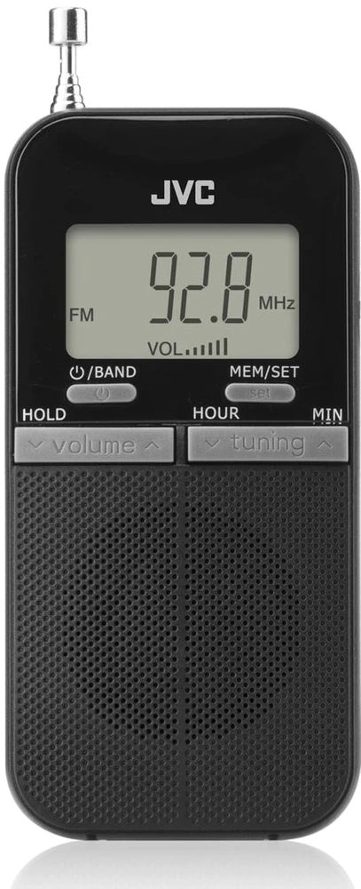 Radio przenośne kieszonkowe analogowe JVC RA-E411B