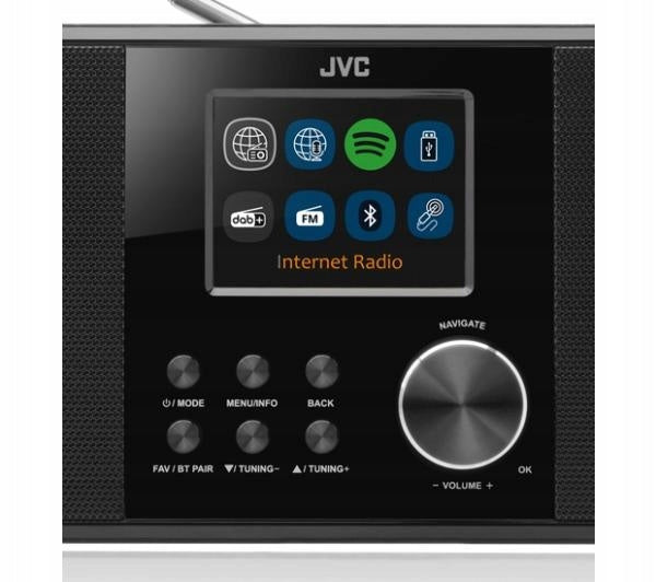 Radio sieciowe internetowe JVC RA-E981B