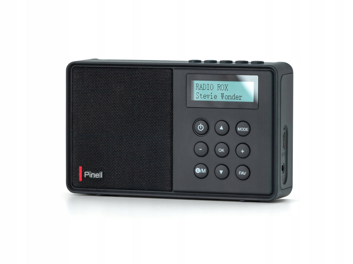 Radio sieciowo-bateryjne DAB+, FM Pinell Supersound Micro