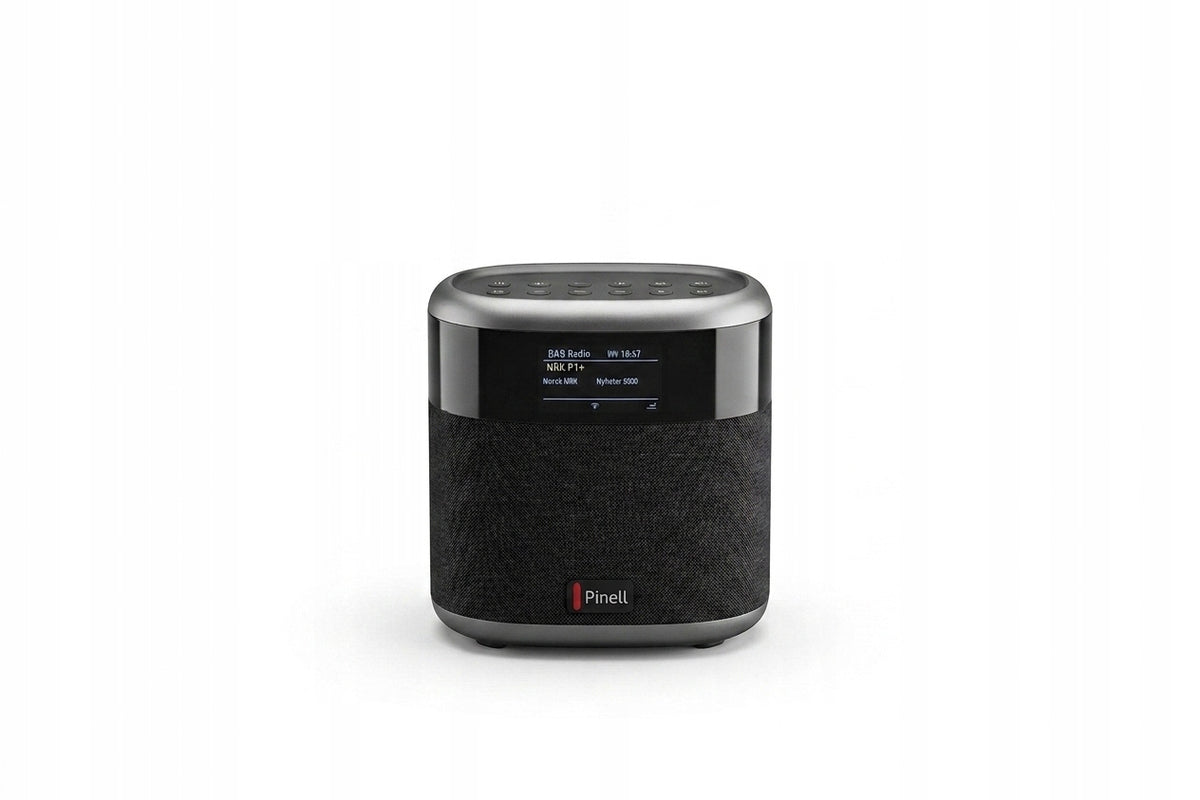 Radio sieciowo-bateryjne przenośne DAB+, FM Pinell Compact +