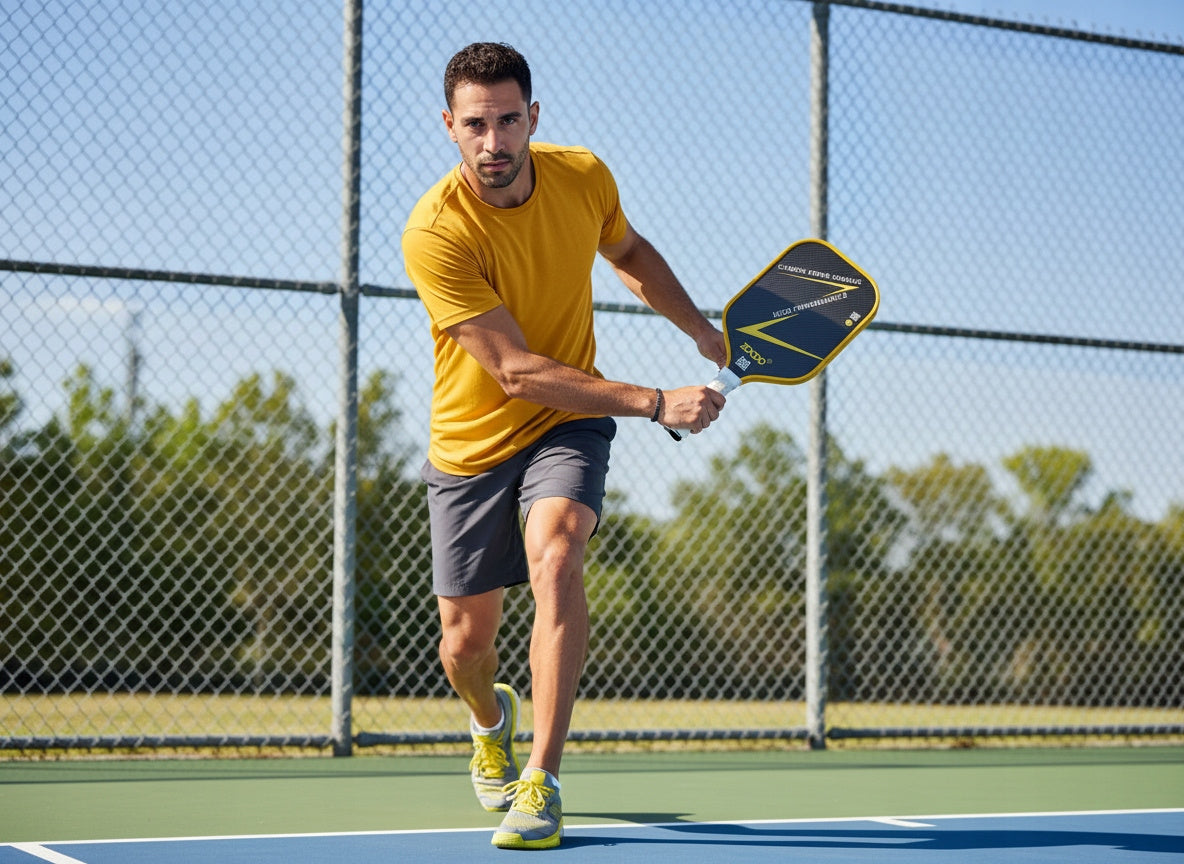 Rakiety do pickleball ZOODO P10 titan carbon + (4 piłki, torba) USAPA