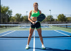 Rakiety do pickleball ZOODO P2 T700 carbon fiber neon green + 4 piłki USAPA