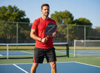 Rakiety do pickleball ZOODO P3 T700 carbon fiber Red + 4 piłki USAPA