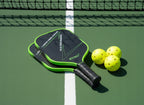Rakiety do pickleball ZOODO P4 T700 carbon fiber Gradient green + 4 piłki