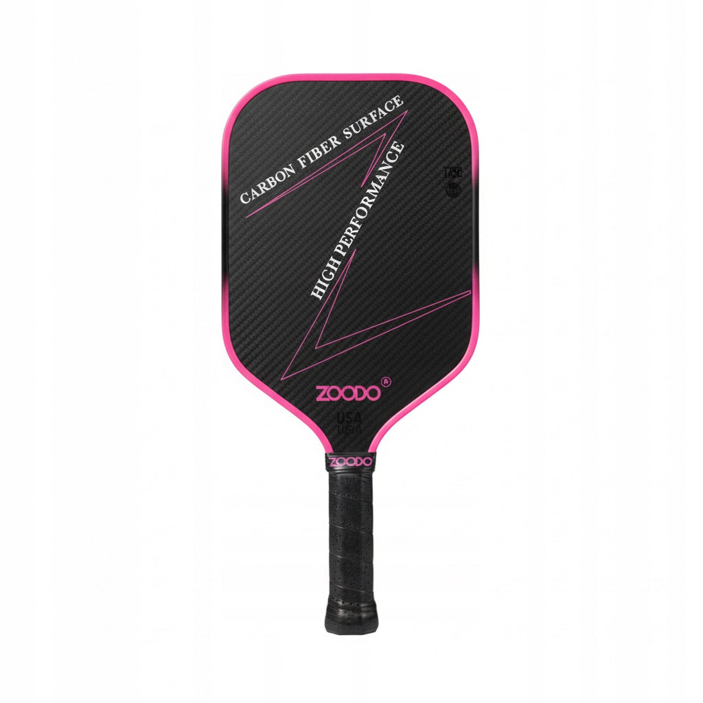 Rakiety do pickleball ZOODO P4 T700 carbon fiber Gradient pink + 4 piłki