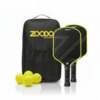 Rakiety do pickleball ZOODO P5 T700 thermoformed neon green + 4 piłki USAPA