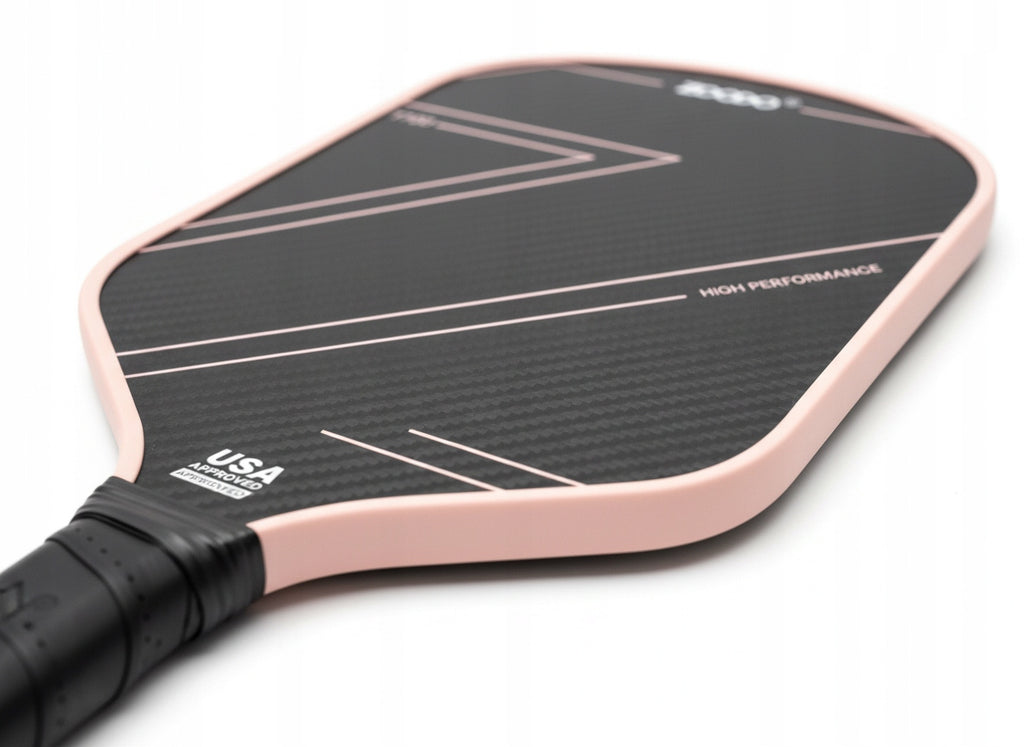 Rakiety do pickleball ZOODO P5 T700 thermoformed pink + 4 piłki USAPA