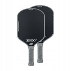 Rakiety do pickleball ZOODO P7 Kevlar grey + zestaw (4 piłki, torba) USAPA