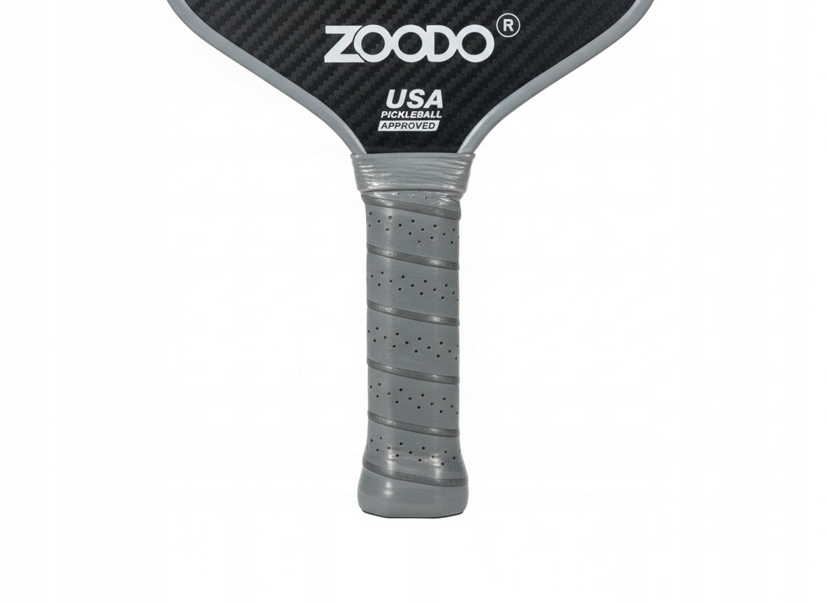 Rakiety do pickleball ZOODO P7 Kevlar grey camo + (4 piłki, torba) USAPA