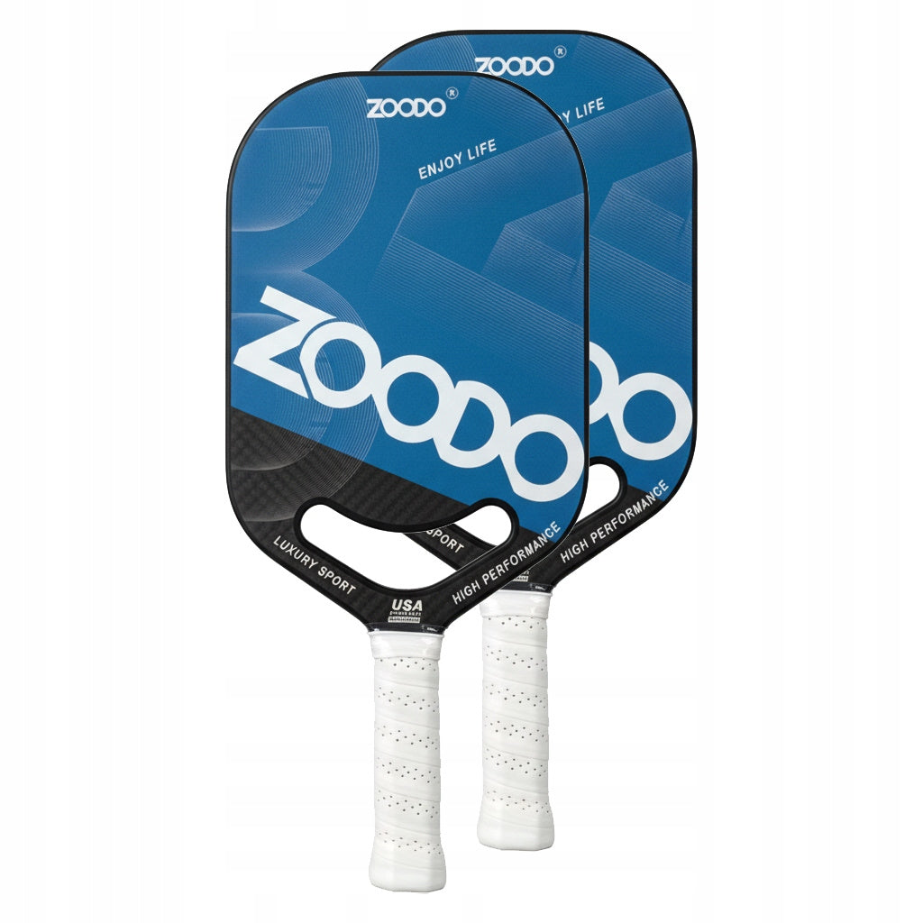 Rakiety do pickleball ZOODO P8 smile blue + (4 piłki, torba) USAPA
