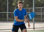Rakiety do pickleball ZOODO P8 smile blue + (4 piłki, torba) USAPA