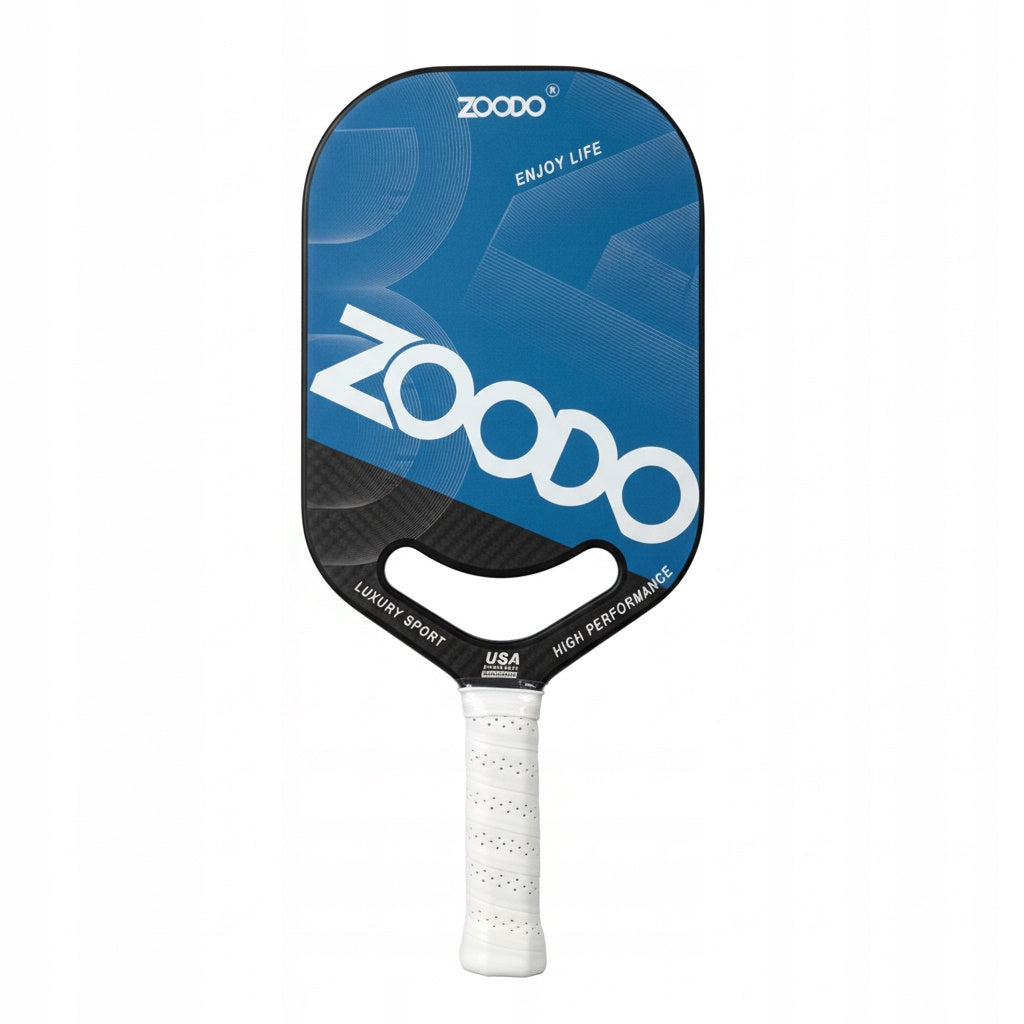 Rakiety do pickleball ZOODO P8 smile blue + (4 piłki, torba) USAPA