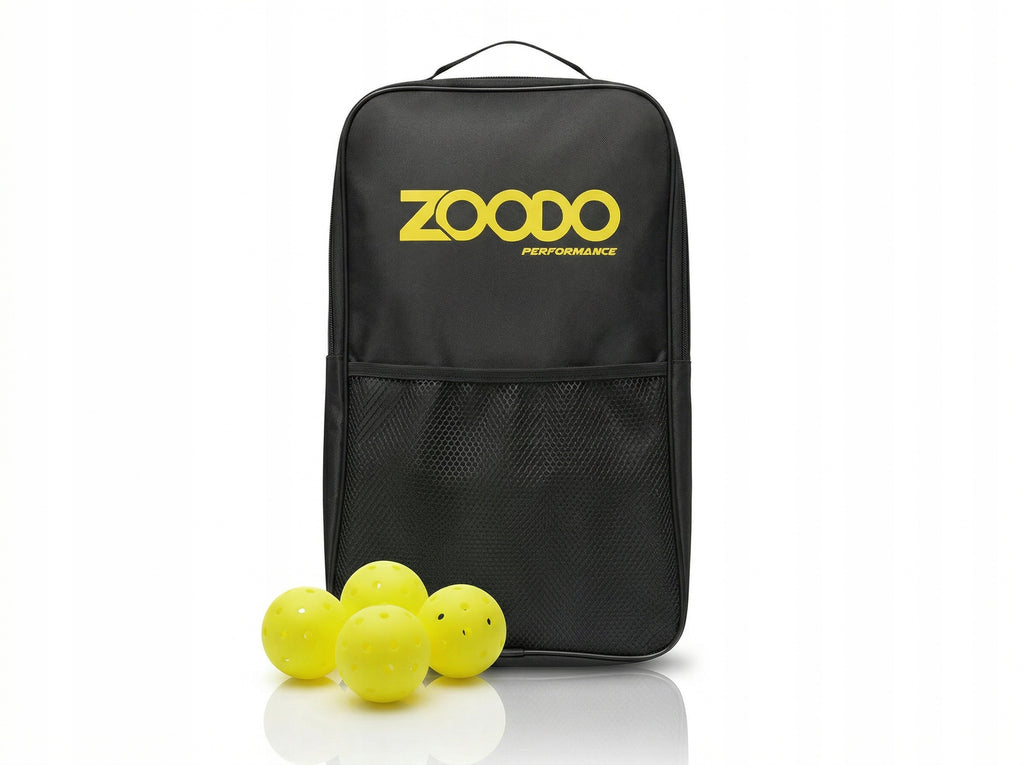 Rakiety do pickleball ZOODO P8 smile purple + (4 piłki, torba) USAPA