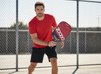 Rakiety do pickleball ZOODO P8 smile red + (4 piłki, torba) USAPA