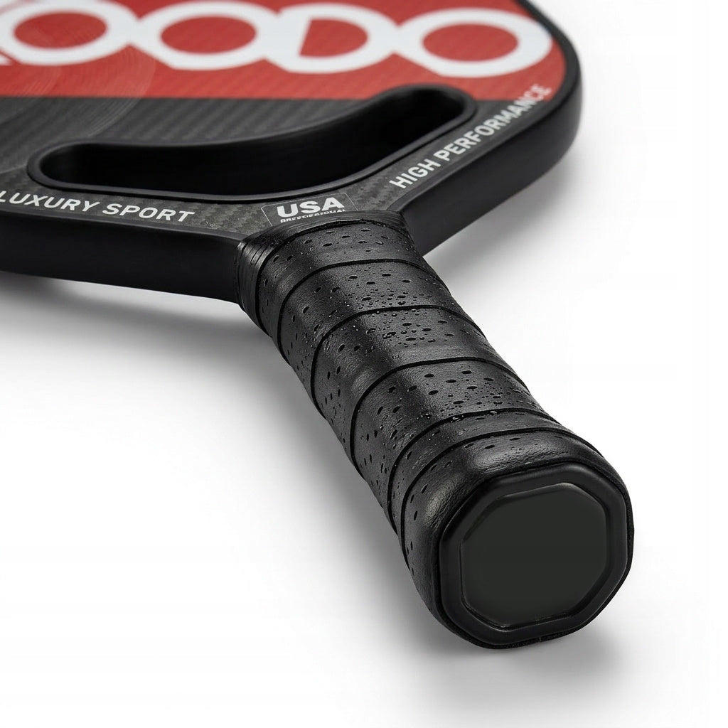 Rakiety do pickleball ZOODO P8 smile red + (4 piłki, torba) USAPA