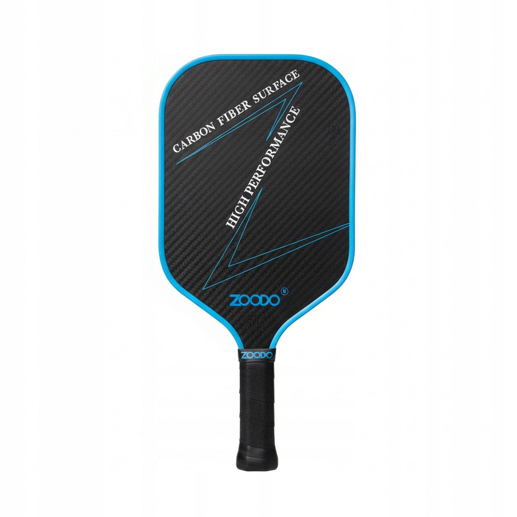 Rakiety do pickleball ZOODO P9 3D carbon blue + (4 piłki, torba) USAPA