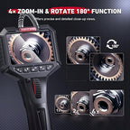Ralcam Endoskop Boroskop N306S przemysłowy z kamerą HD 3.5” 6.2 mm 4X zoom