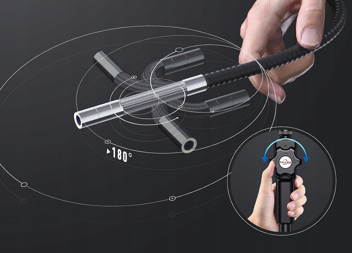 Ralcam F408A Kamera endoskopowa 8,5 mm HD1080P kabel 2m