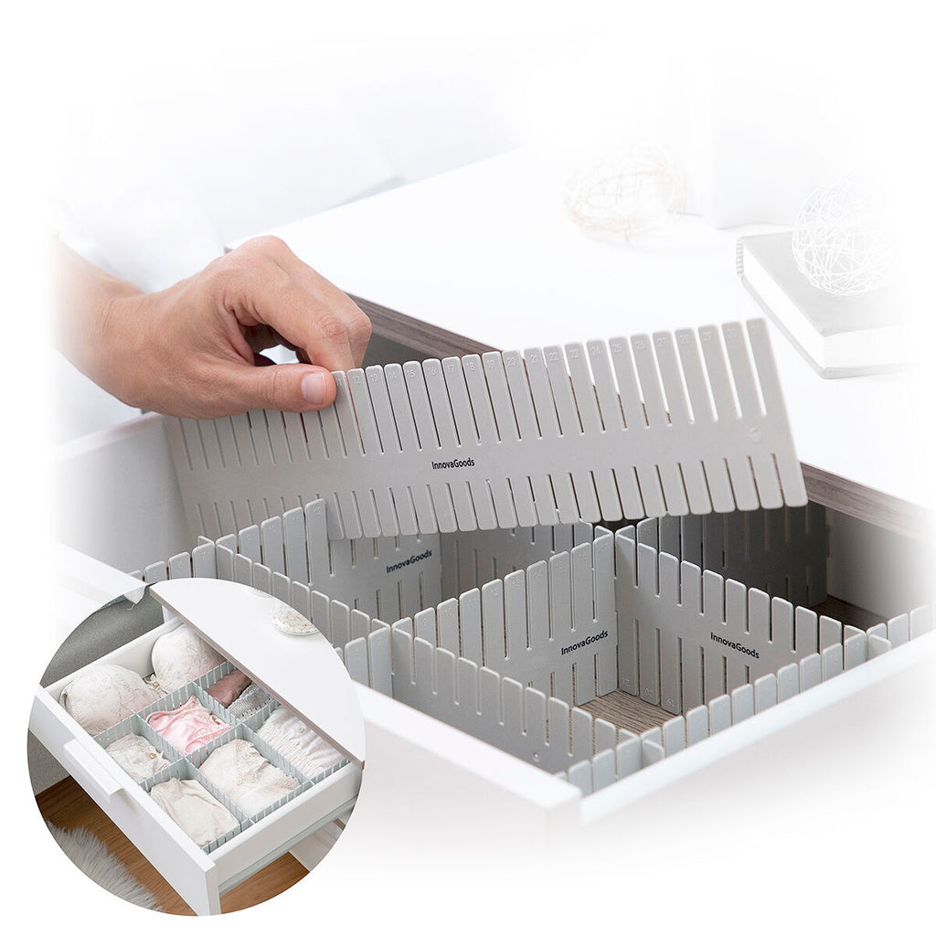 Regulowany Organizer do Szuflad Condor InnovaGoods 16 sztuk