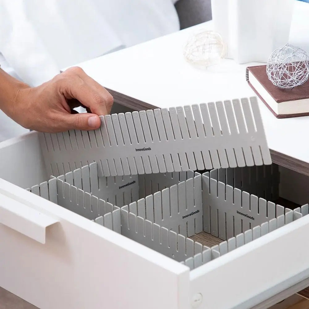 Regulowany Organizer do Szuflad Condor InnovaGoods 16 sztuk