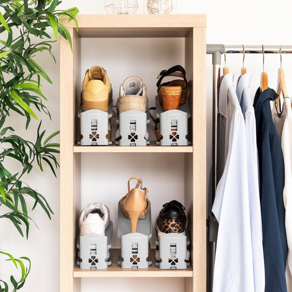 Regulowany Organizer na Buty 6 sztuk InnovaGoods