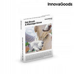 Rękawica i Masowania do czesania InnovaGoods Pets prawa Zwierząt Relpet