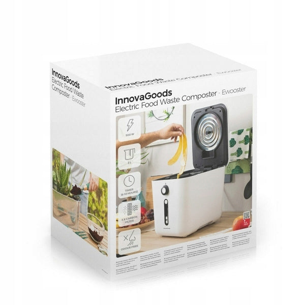 Rozdrabniacz InnovaGoods Ewooster 550 W Nowoczesny i praktyczny Recykling