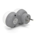 Rozgałęźnik sieciowy pojedynczy z gniazdami USB MT190-WG