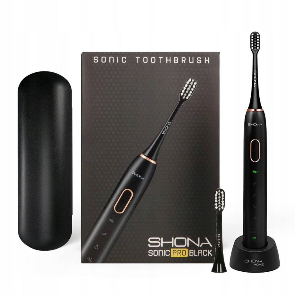 SHONA Pro soniczna szczoteczka do zębów sonic black