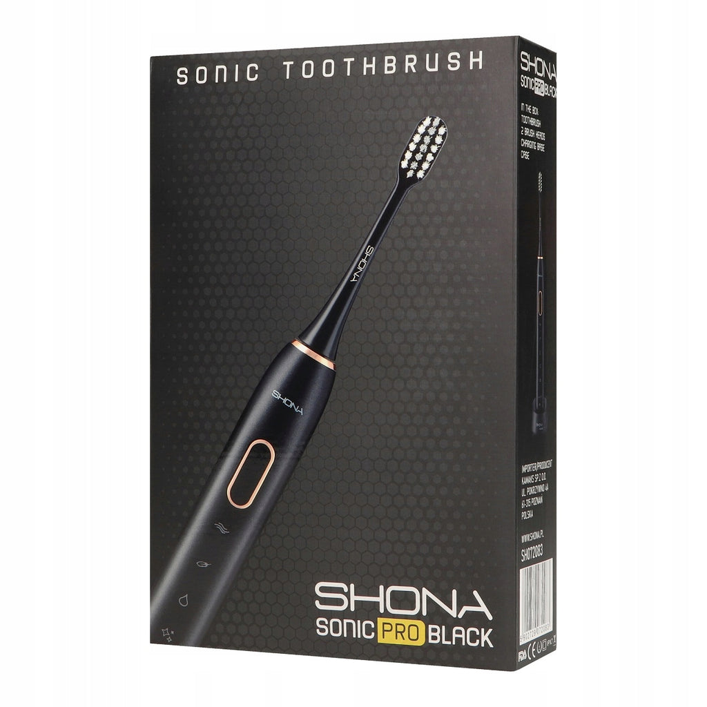 SHONA Pro soniczna szczoteczka do zębów sonic black