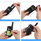 SHONA T388 walkie talkie 2 szt dla dzieci 10 tonów latarka vox