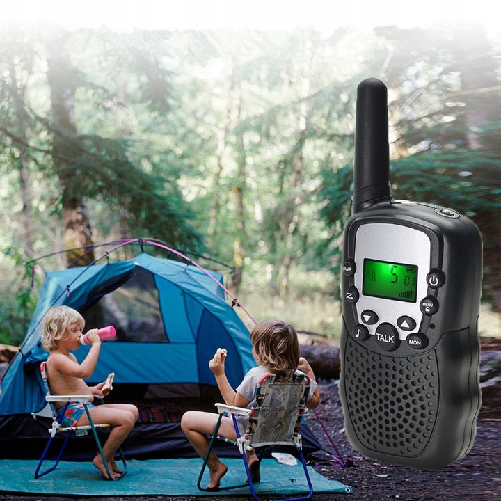 SHONA T388 walkie talkie 2 szt dla dzieci 10 tonów latarka vox