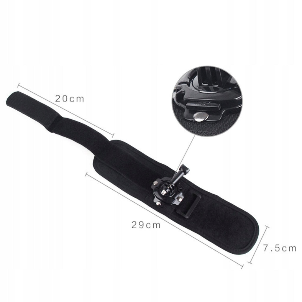 SJCAM 360-stopniowy obrotowy pasek na nadgarstek do kamer 360°WRIST strap