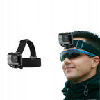 SJCAM Uchwyt na głowę i kask do kamer sportowych helmet strap stabilny SJ