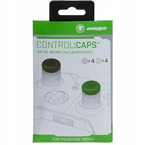 SNAKEBYTE 8x nakładki gumki gripy analog pada Xbox