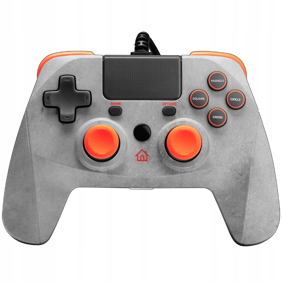 SNAKEBYTE GAME:PAD 4 S rock (grey orange)